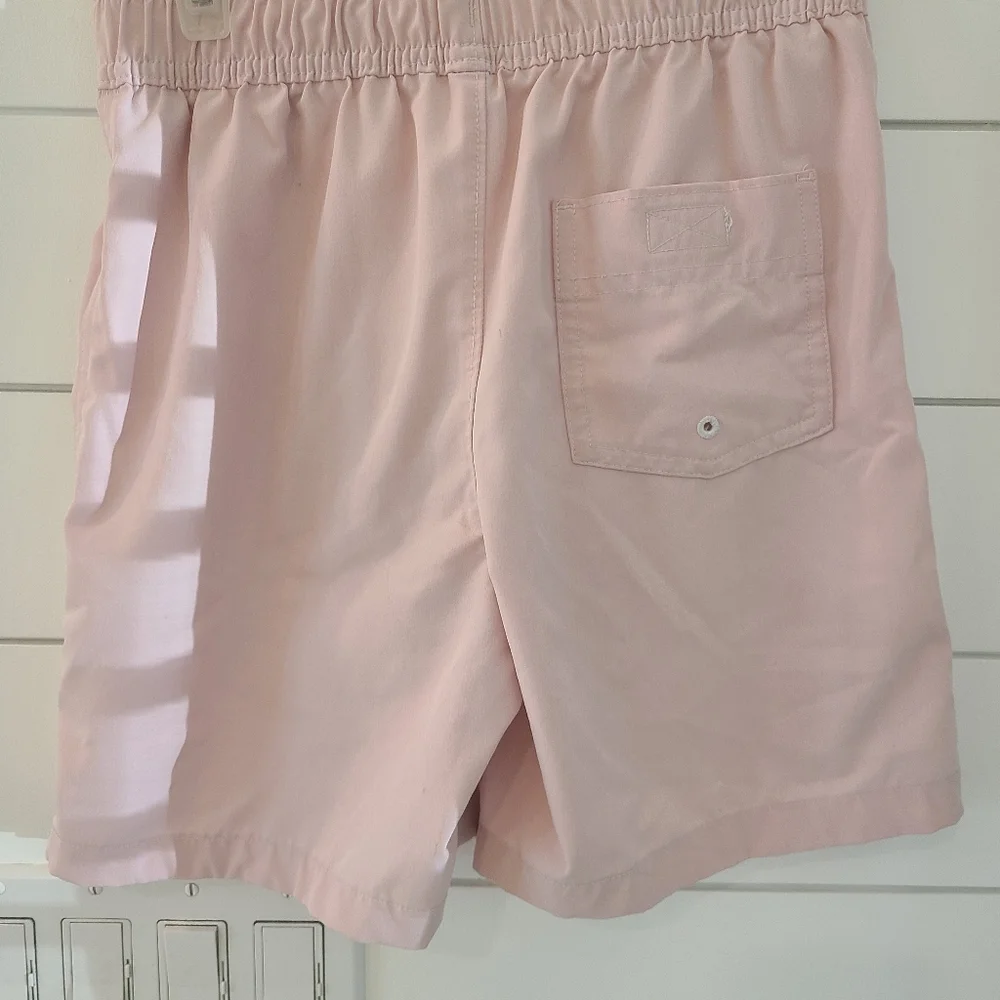 Abercrombie & Fitch Pink Swim Trunks